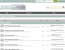 Tablet Screenshot of excelbanter.com